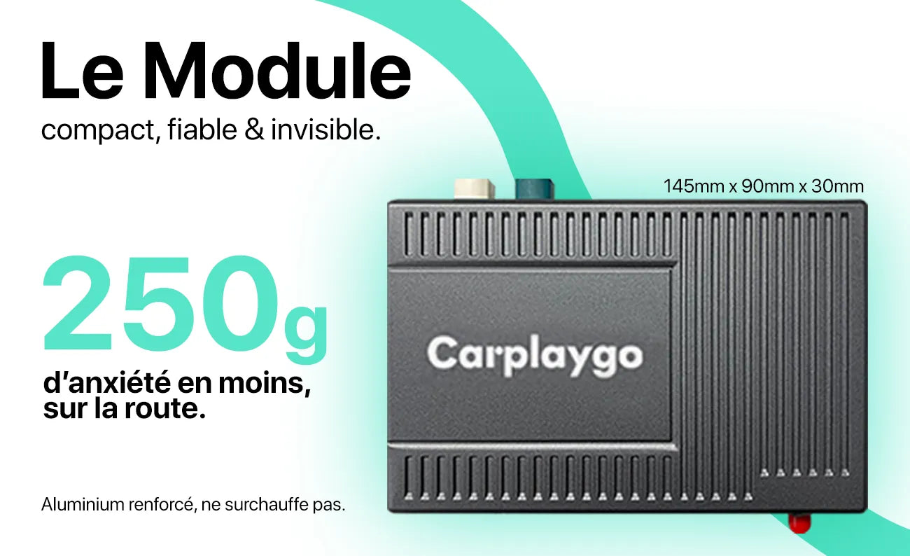 Boîtier Apple CarPlay & Android Auto sans fil pour Chevrolet