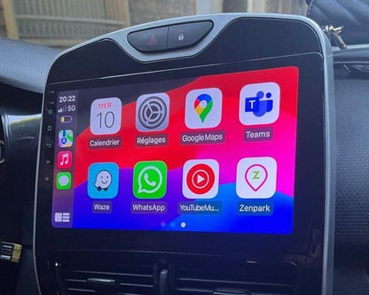 Écran complet Apple CarPlay & Android Auto pour Renault