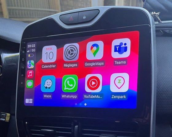 Écran complet Apple CarPlay & Android Auto pour Renault