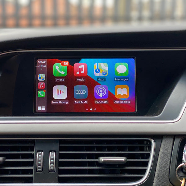 Boîtier Apple CarPlay & Android Auto sans fil pour Audi
