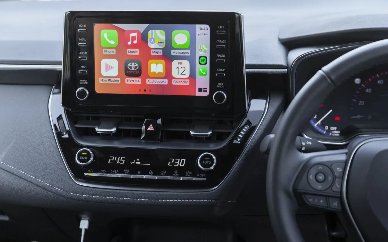 Boîtier Apple CarPlay & Android Auto sans fil pour Toyota