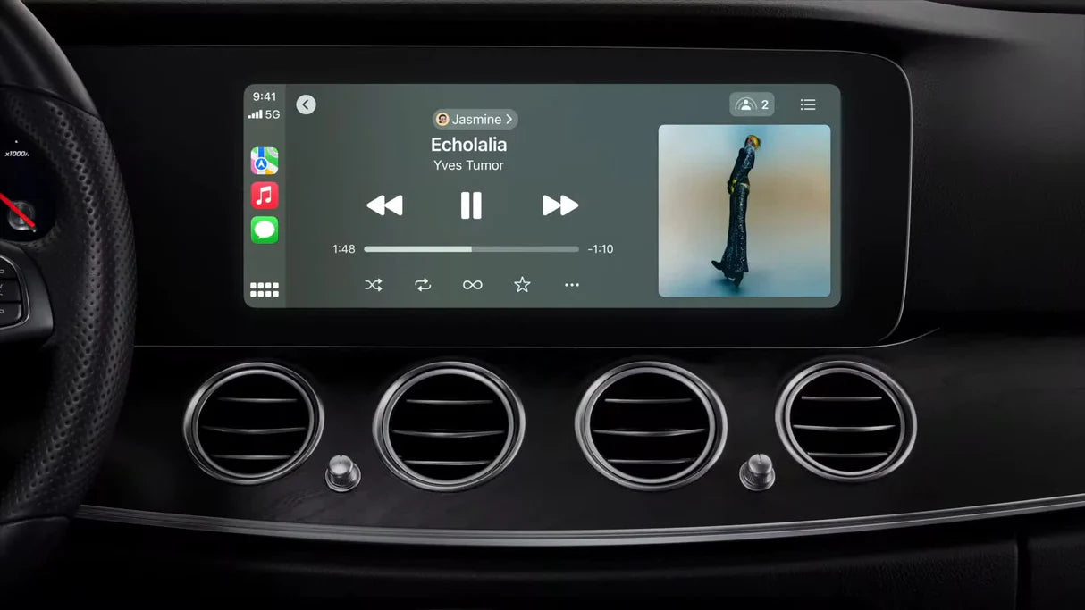 Boîtier Apple CarPlay & Android Auto sans fil pour Mercedes