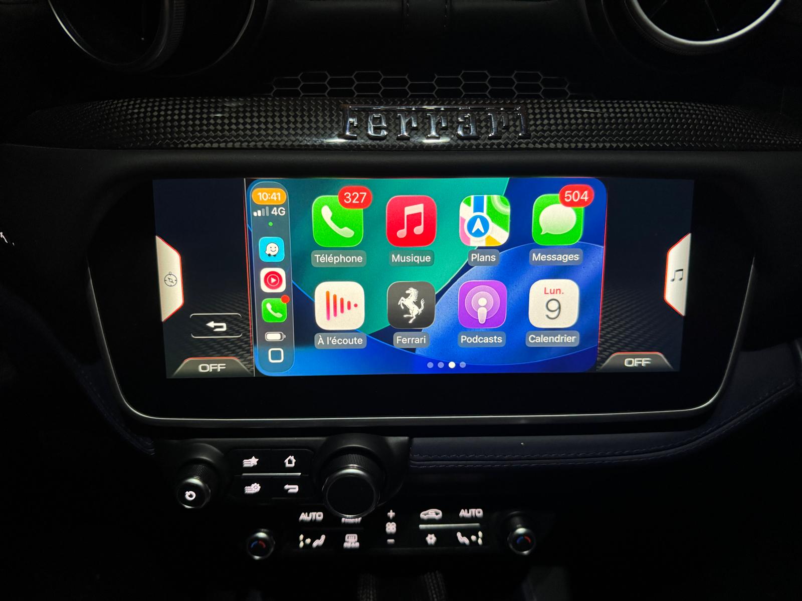 Boîtier Apple CarPlay & Android Auto sans fil pour Ferrari