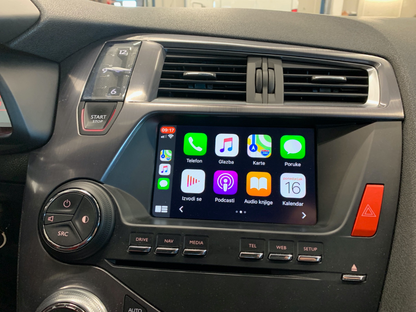 Boîtier Apple CarPlay & Android Auto sans fil pour Citroën