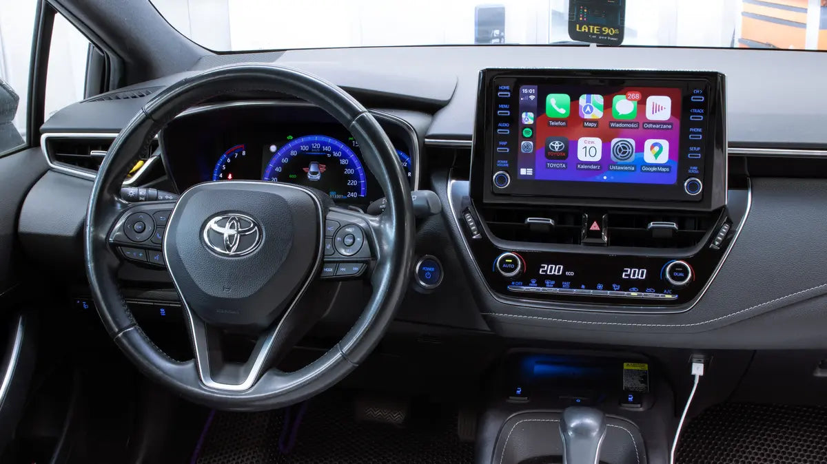 Boîtier Apple CarPlay & Android Auto sans fil pour Toyota
