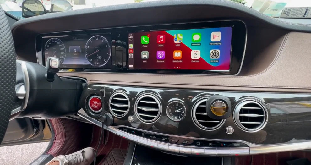 Boîtier Apple CarPlay & Android Auto sans fil