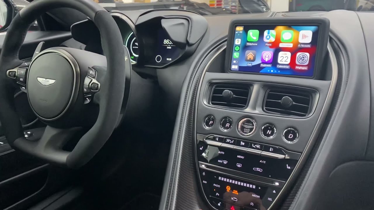 Apple CarPlay, Android Auto, MirrorLink sans fil pour Aston Martin