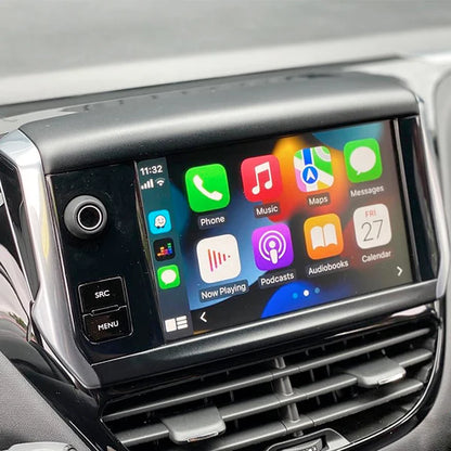 Boîtier Apple CarPlay & Android Auto sans fil pour Peugeot