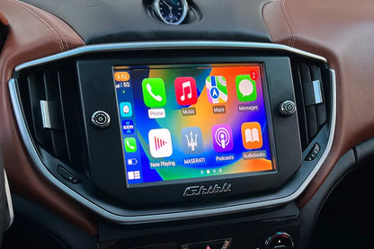 Boîtier Apple CarPlay & Android Auto sans fil pour Maserati
